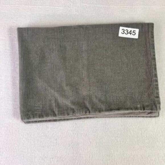 Pottery Barn PB Teen Standard Pillow Sham Corduroy Gray 3345 - Picture 3 of 7